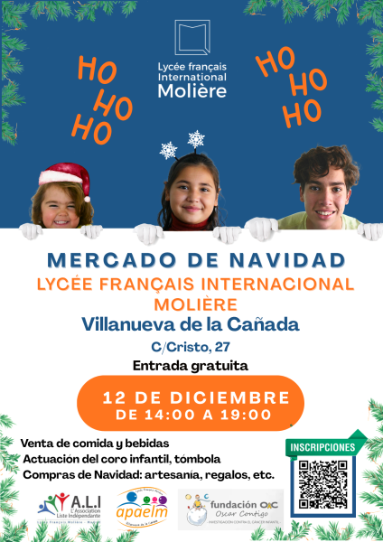 AFFICHE Mercado navidad 2025
